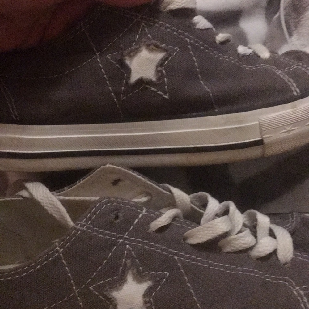 Grey Converse One Star - Picture 5 of 6